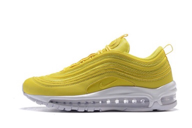 white and yellow air max 97
