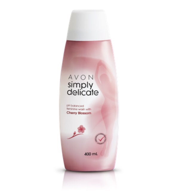 Avon Simply Delicate pH Balanced Feminine Washes Refreshing With Cherry