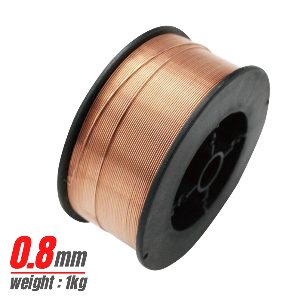 0.8mm x 1kg CO2 Wire 70s6 MIG Wire Welding Flux Cored Can Use For Every MIG Welding Machine Kimpalan