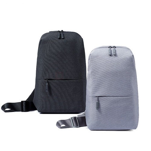 xiaomi mi city sling bag dark gray