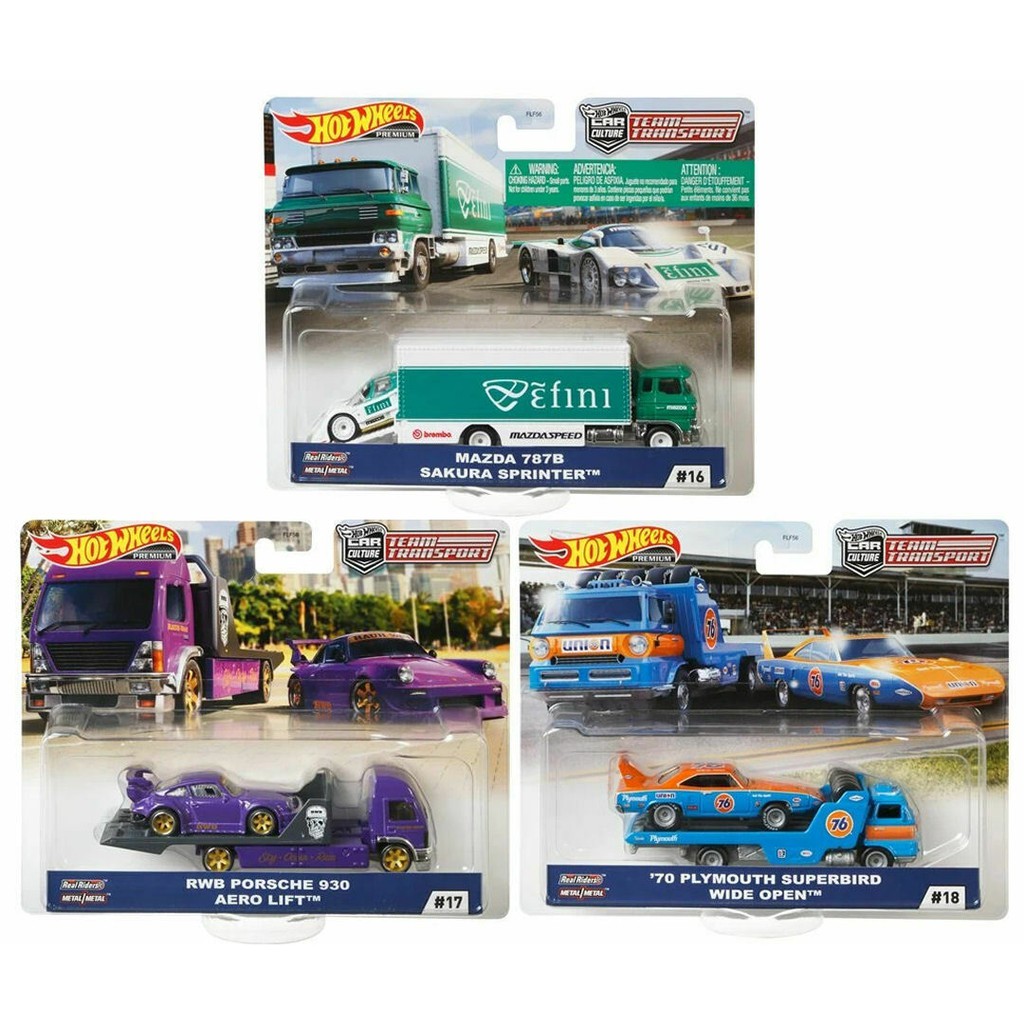 hot wheels team transport wave 1