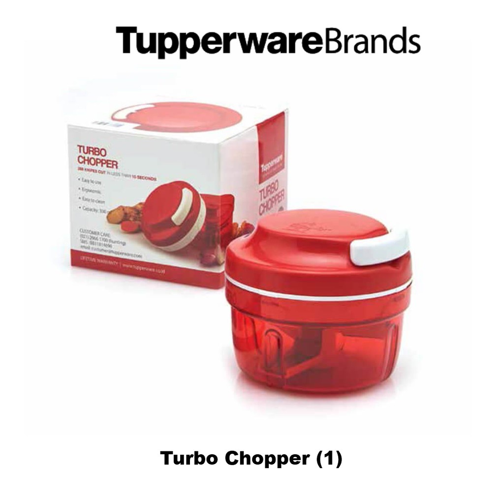 Tupperware Turbo Chopper (1) 300ml Shopee Malaysia