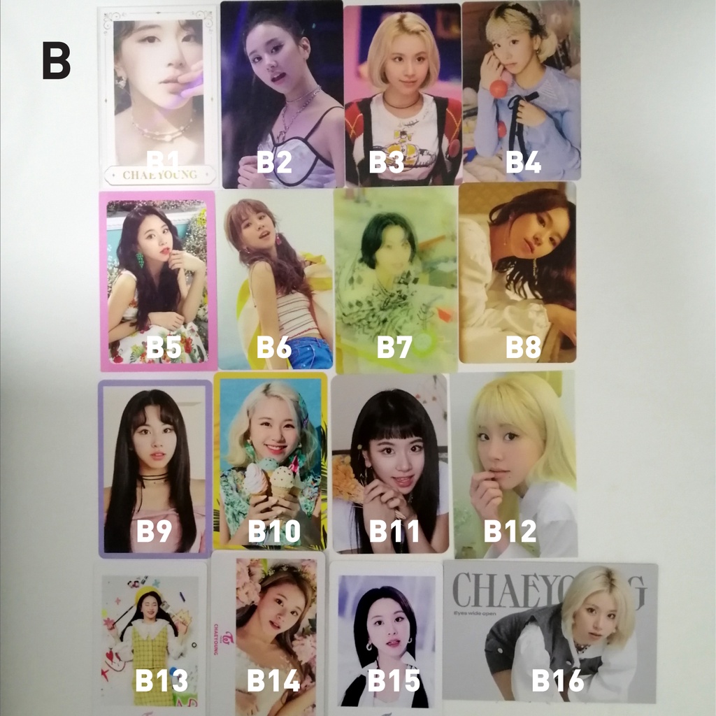 Twice Chaeyoung Photocard Tsb Signal Tt Fancy What Is Love Merry Happy Feel Special Tol Fol Ewo Tyoy Yoy Shopee Malaysia