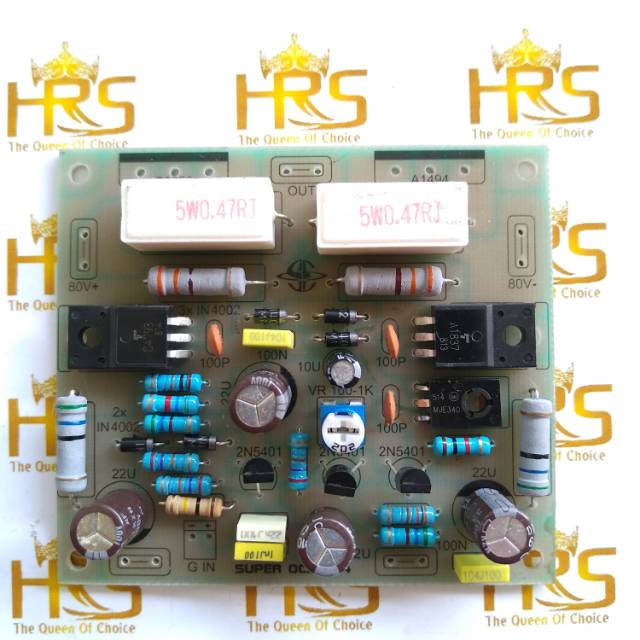 PCB Fiber Driver 504 Super OCL for Amplifier Spare Parts Shopee Malaysia