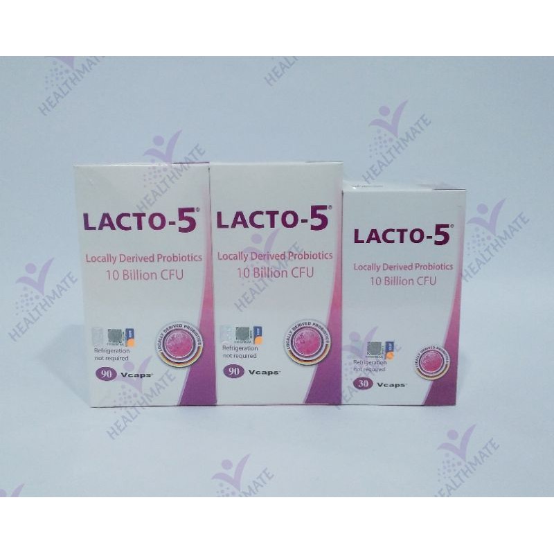 Lacto-5 Probiotics 10 Billion CFU (90s X 2 Free 30s) | Shopee Malaysia