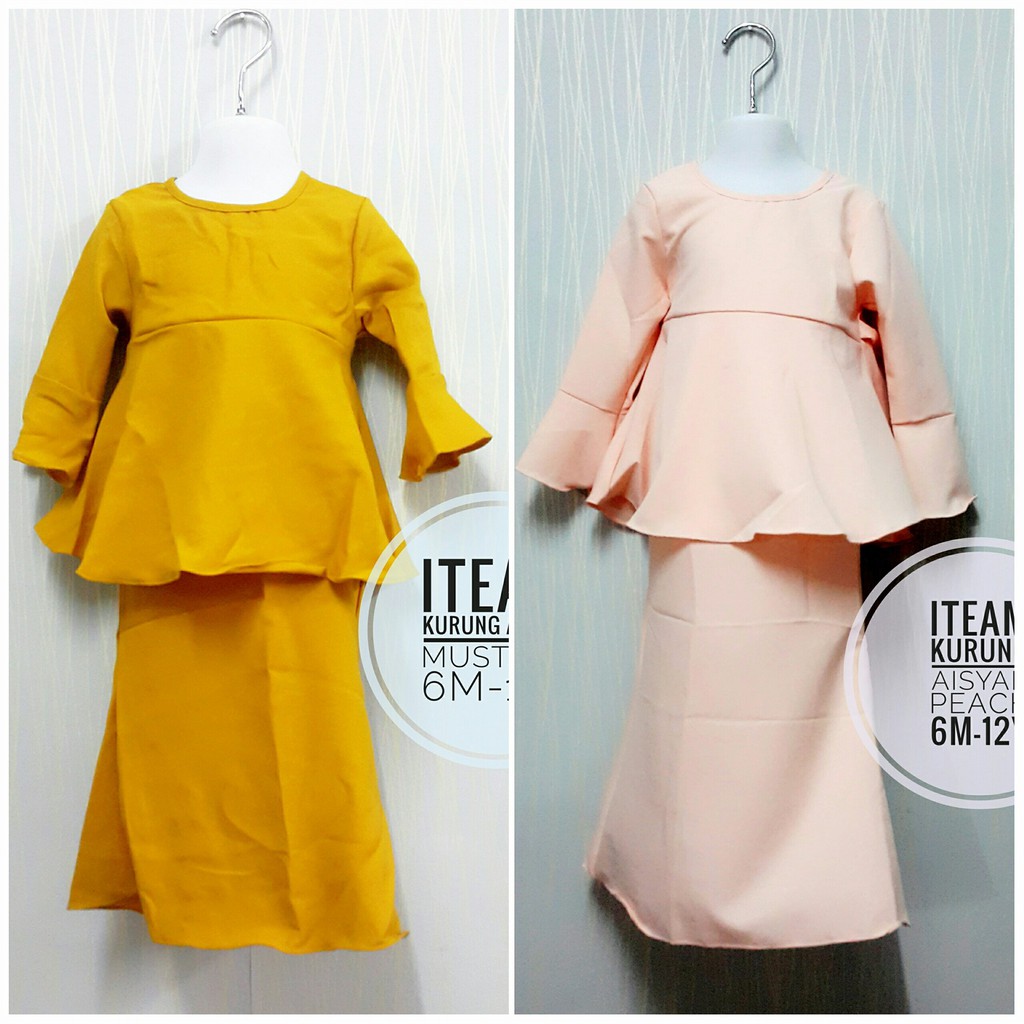 SALE Peplum Budak Baju Peplum Budak Baju Kurung Budak SALE Peplum Budak Baju Peplum Budak Baju Kurung Budak