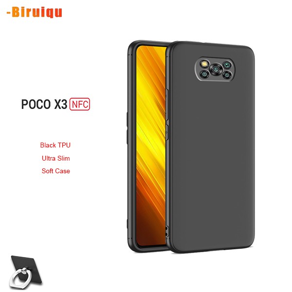 Xiaomi Poco X3 Soft Case Black Tpu Ultra Slim Poco X3 Nfc Full Cover Cases Shopee Malaysia 8301