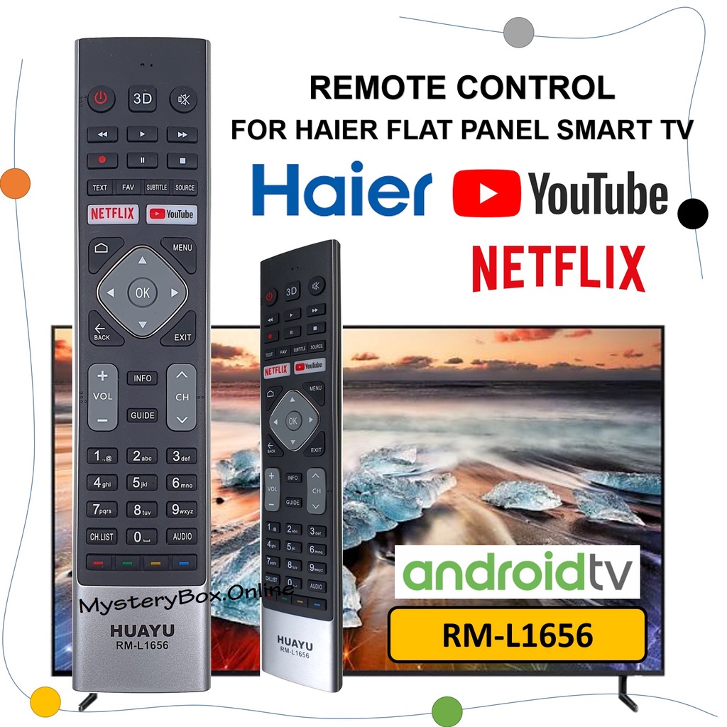Haier AVAILABLE HAIER Remote Control FOR Android Smart LED TV