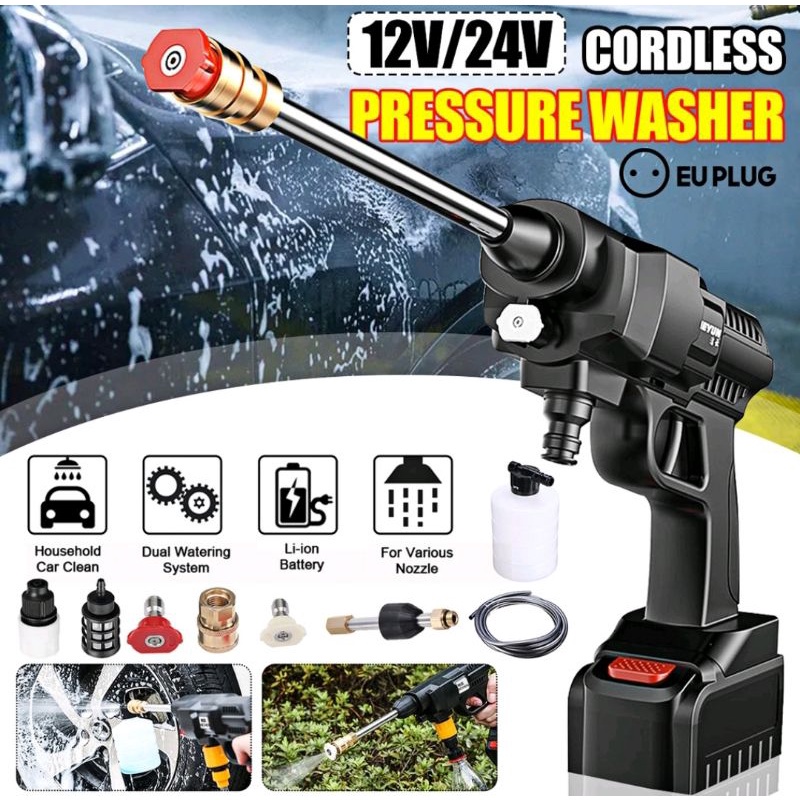 Power Water Jet Cordless Car Wash High Pressure Sprayer Floor Cleaner