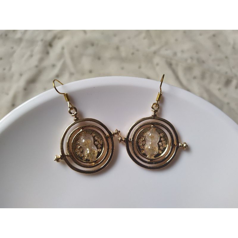 Time turner earrings Hermione Harry potter Shopee Malaysia