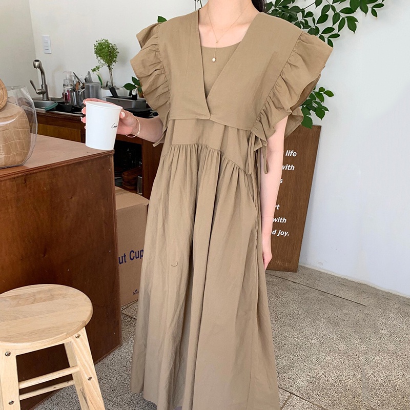 Lia Ruffle Flare Korean Two Piece Set | Shopee Malaysia