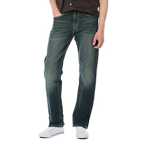 levi's mens 505 straight regular fit jean