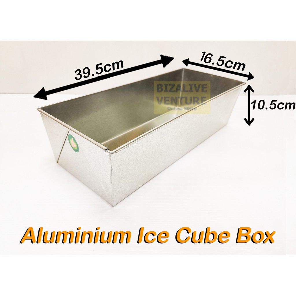 Aluminium Ice Cube Box | Tray Rack | Tray Ice | Pembeku Ais | Takung Beku Ais | Bekas Simpan Ais | Bekas Ais