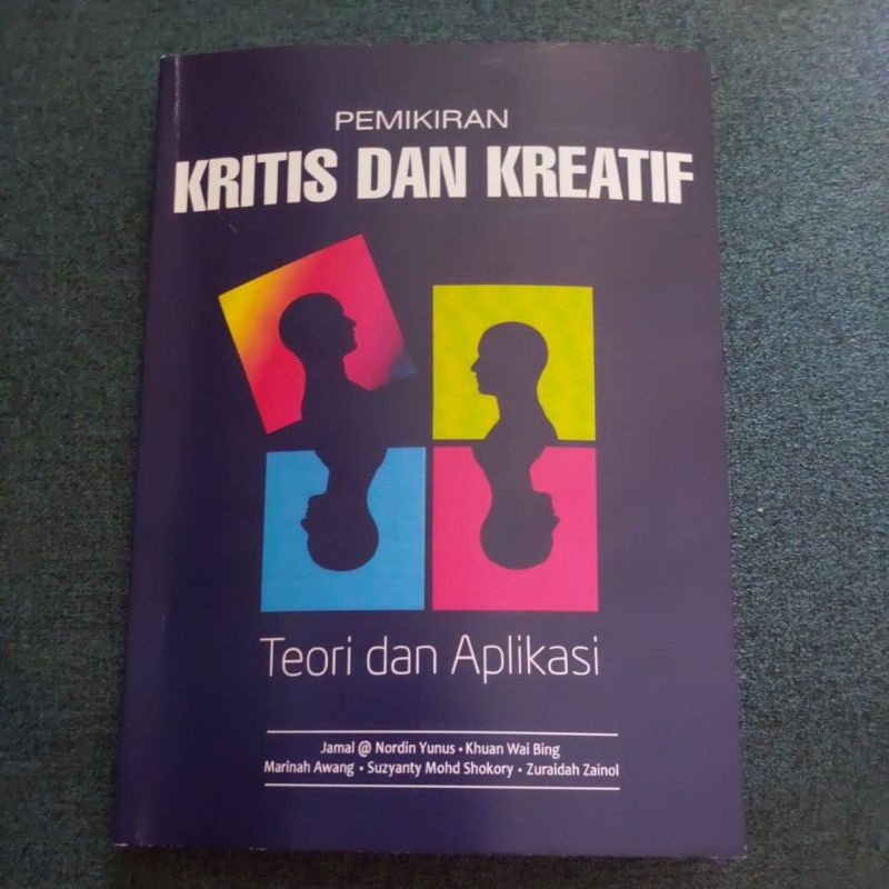 Pemikiran Kritis Dan Kreatif Teori Dan Aplikasi Cover Lama