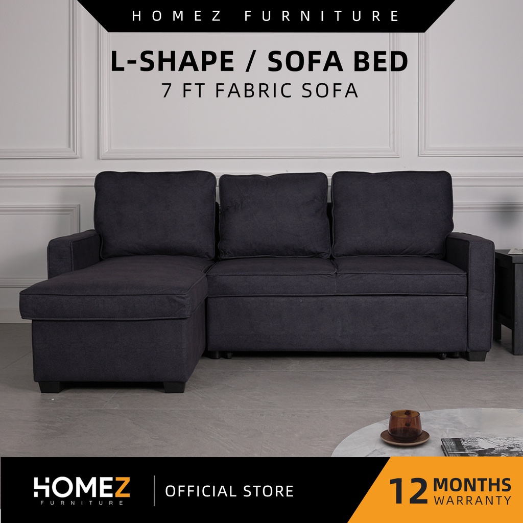 BIG SALE (FREE SHIPPING) Homez 3 Seater Sofa Set L Shape Sofa