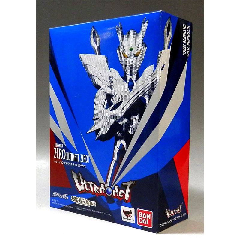 Bandai Tamashii Exclusive Ultra Act Ultraman Zero Ultimate Zero Renewal Ver Japan Ver Shopee Malaysia