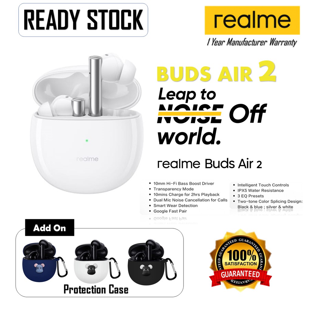 noise cancellation in realme buds 2