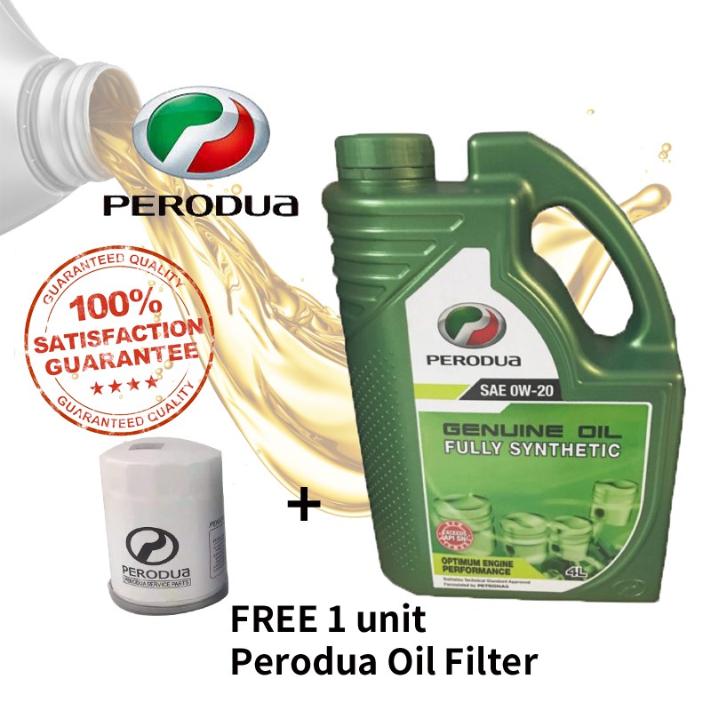 FULLY SYNTHETIC 0W20 ENGINE OIL (4L) 0W20 FREE OIL FILTER 