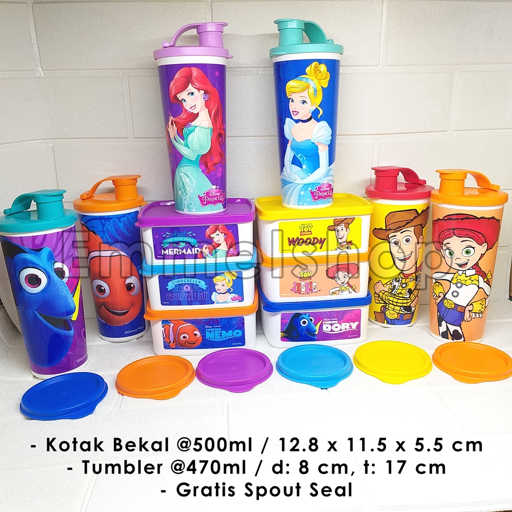 Nemo / Prints / TOY STORY Break Time Set (1) Tupperware | Shopee Malaysia