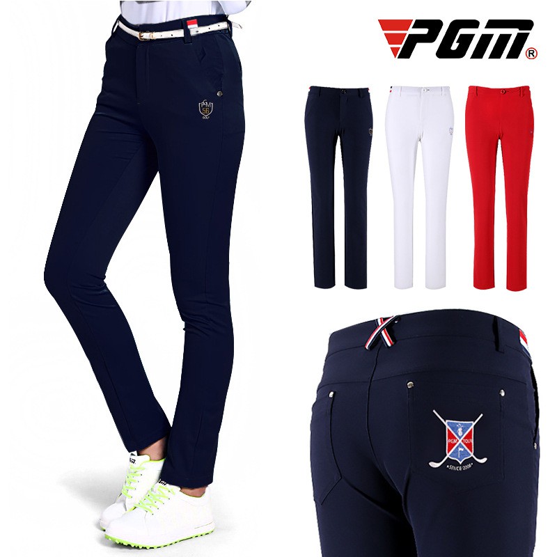 golf trousers elastic ankle