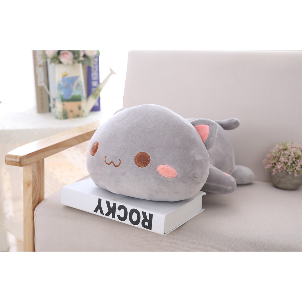 goma and peach plush