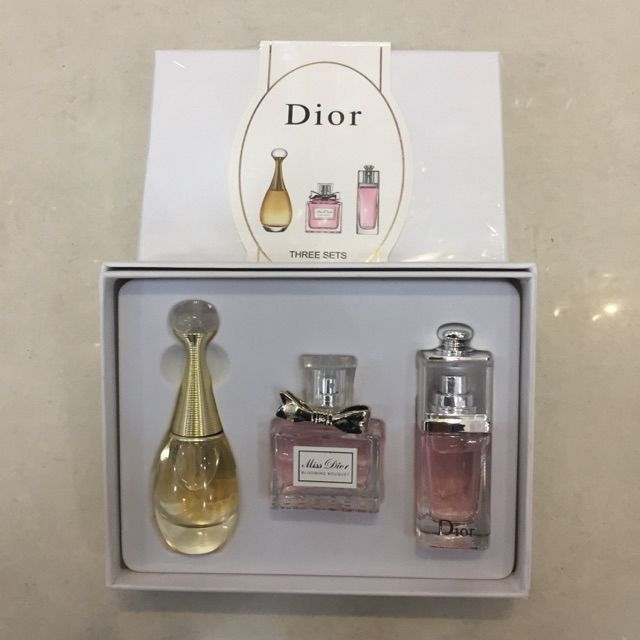 dior travel perfume set