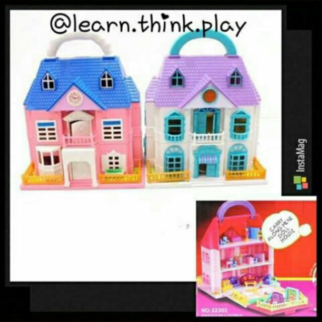 carry home dollhouse