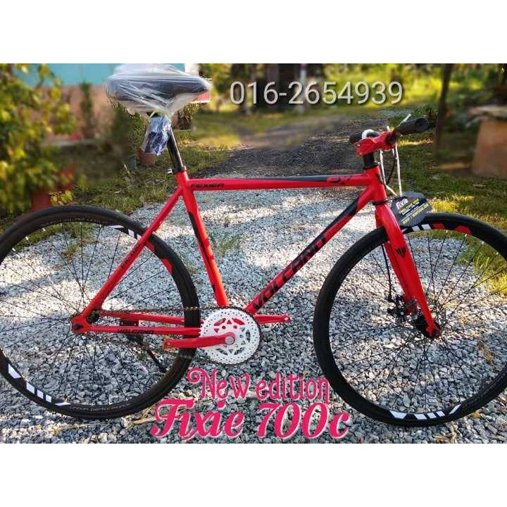 fixie bike with disc brakes