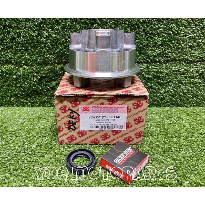 Hub Sprocket Y15ZR Diomond Polish ( 4 hole ) Shopee Malaysia