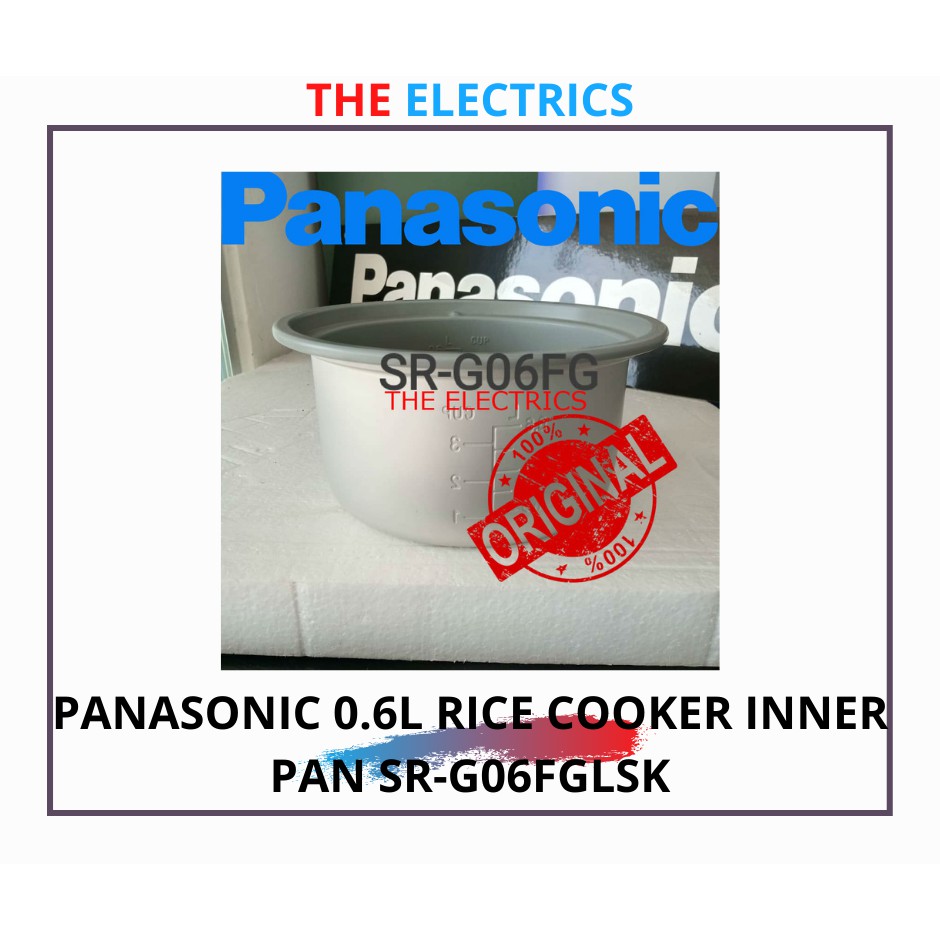 PANASONIC ORIGINAL 0.6L RICE COOKER INNER PAN SRG06FG / SRG06FGLSK