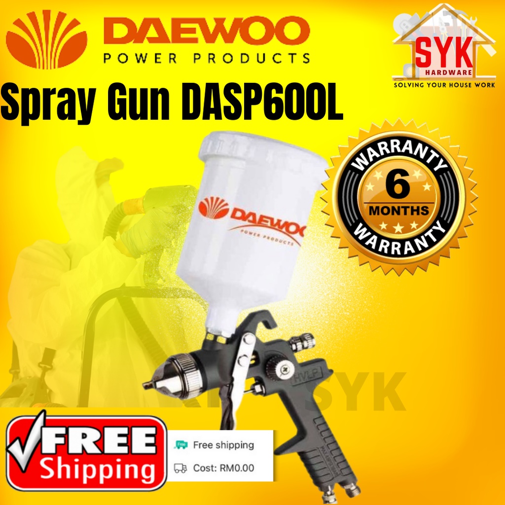 SYK (FREE SHIPPING) DAEWOO DASP600L 600ml Electric Handheld Spray Gun