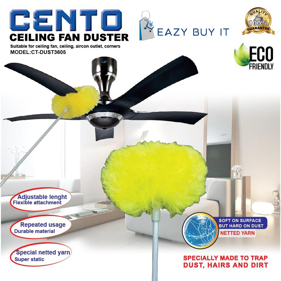Cento Ceiling Fan Duster Cleaning Tools DUST3605 | Shopee Malaysia