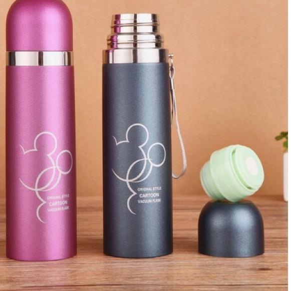 TERMOS Y47 Thermos Mickey Mouse Stainless Steel Heat Cold Resistant