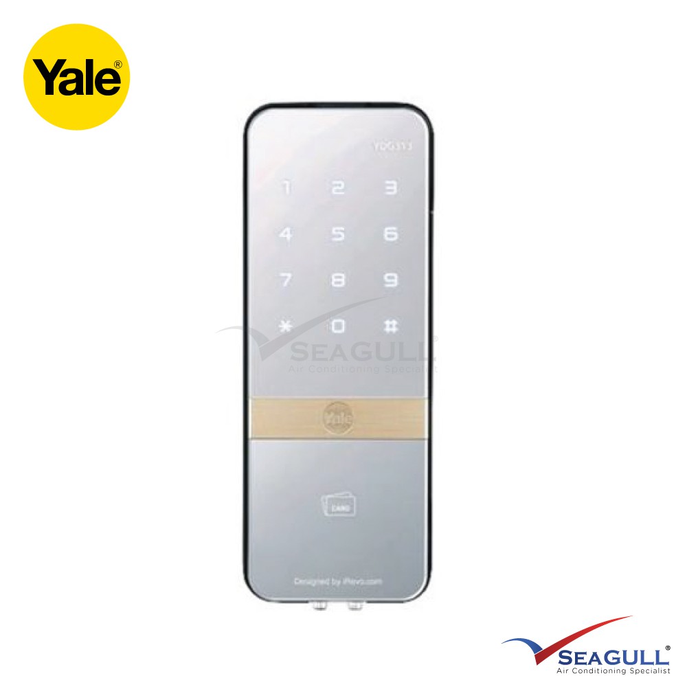 YALE YDG313 DIGITAL DOOR LOCKFOR GLASS Shopee Malaysia