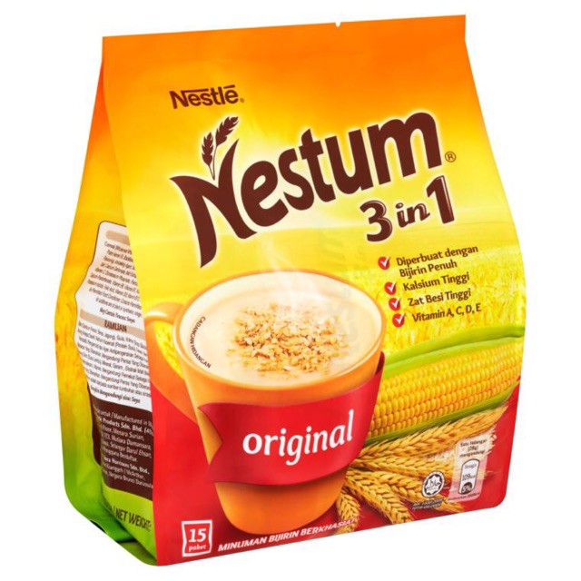 Nestum 3in1 Oat 15x30g