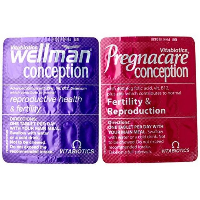 Ready Stock Vitabiotics Pregnacare Male Female Before Conception Pregnancy Original Uk Shopee Malaysia