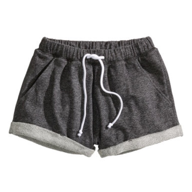 h&m sweat shorts womens