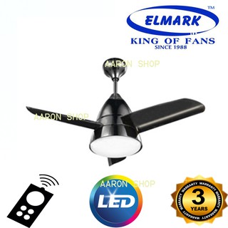 Elmark Bee Fan 36 Remote Ceiling Baby Fan With 18w Led Bk Ch Ab