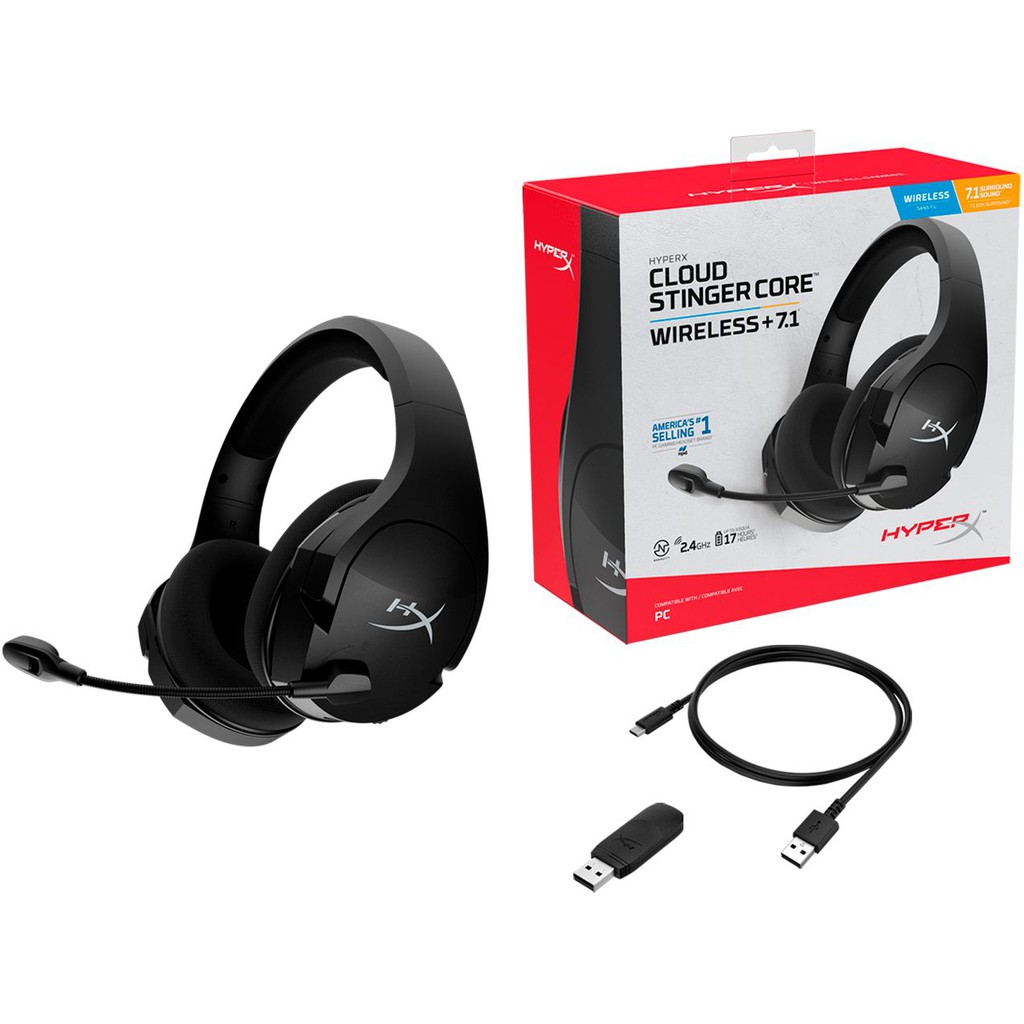 hyperx cloud stinger core 7.1 wireless