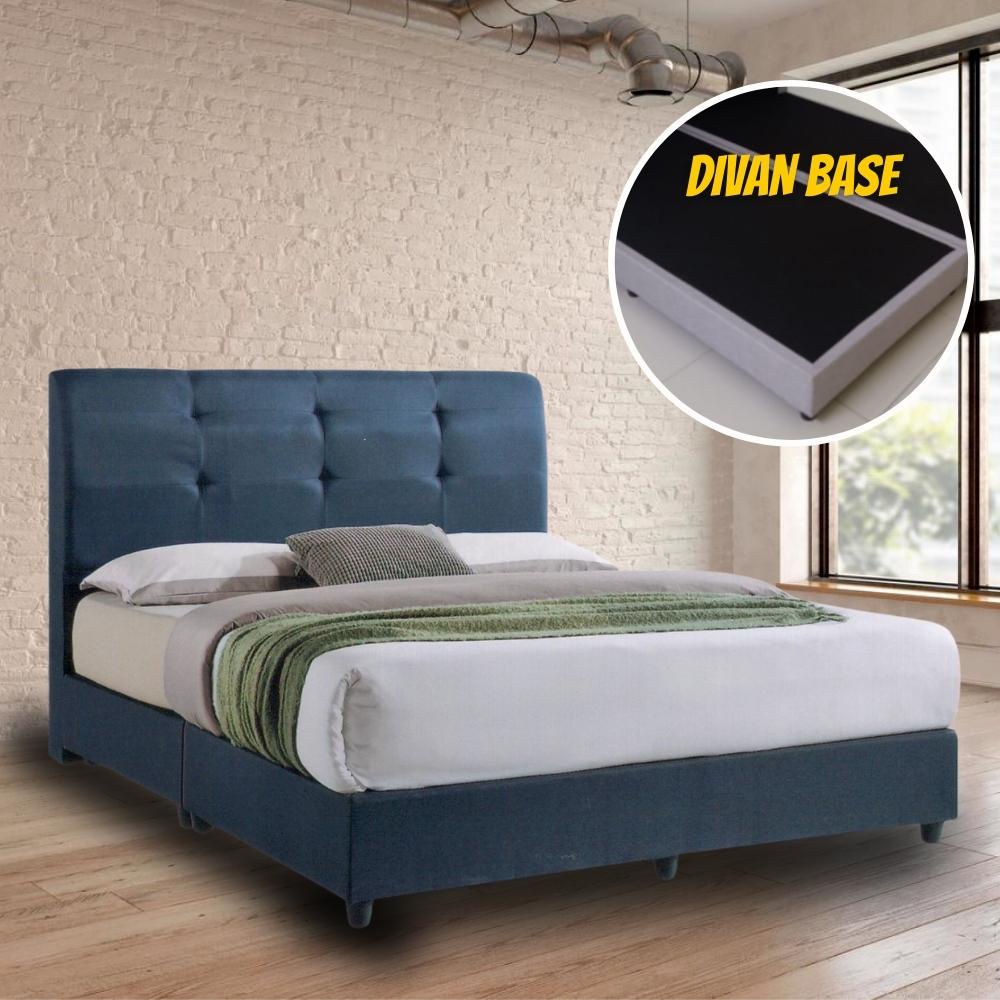 Furniture Direct UMAR Queen Size Divan Bed Frame Katil queen divan