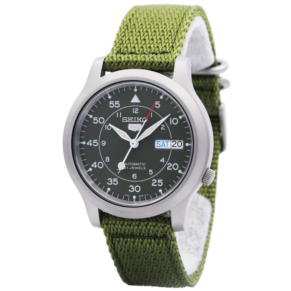 seiko 5 military green