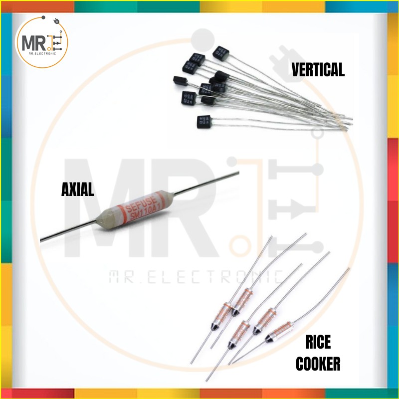 1 PCS Fan Motor Thermal Fuse 2A Thermo fuse Thermal fuse 10A rice