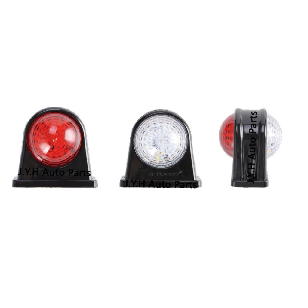 Lorry Led Red White Side Light Side Lamp Market Lamp Lampu Tepi Truck