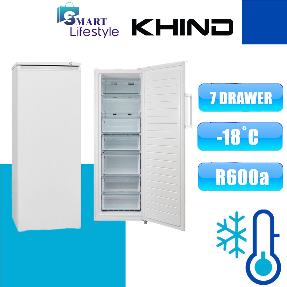 Khind Upright Freezer (225L) UF225 UF225 / Mistral Upright Freezer MUF-250