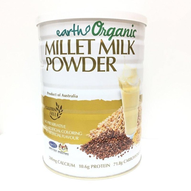 Earth Organic Millet Milk 900G(Gluten Free) Shopee Malaysia