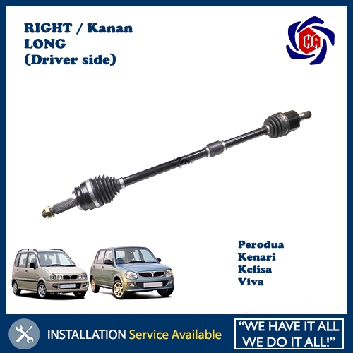 Perodua Kenari Kelisa Viva Drive Shaft Driveshaft  Shopee 