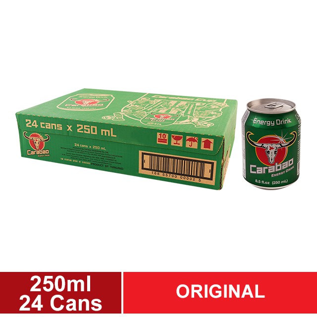 Carabao Energy Drink Original 1 Carton (24 x 250ml) (Kl& Selangor Delivery Only)
