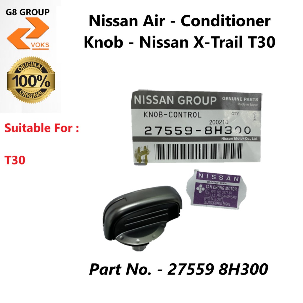 Nissan AirConditioner Knob Nissan XTrail T30 ( 27559 8H300