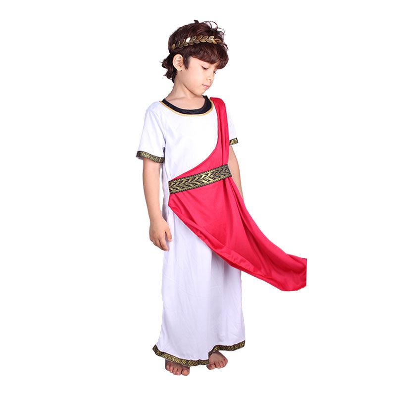 Roman Ancient Greek Caesar Prince Costume Party Clothes Cospla Stage Show Costume