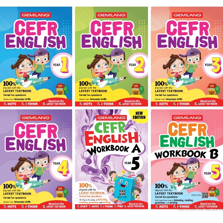 Gemilang CEFR English Year 1 - 5